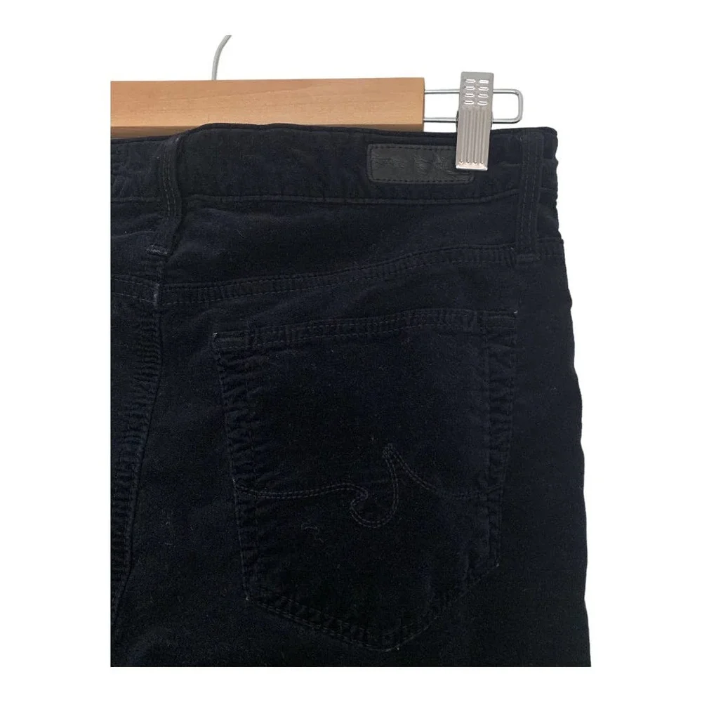 AG Adriano Goldschmied The Farrah Skinny High Rise Skinny Jeans In Black Size 27 - Picture 8 of 12